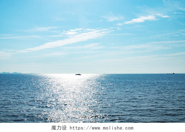 蓝色大海旅游风景度假图片